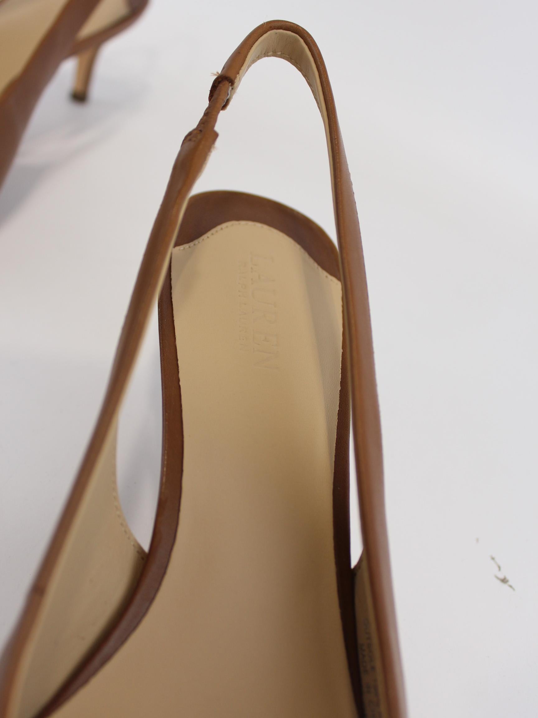 dècollettè lolah in pelle 802-927937 002 LAUREN RALPH LAUREN 