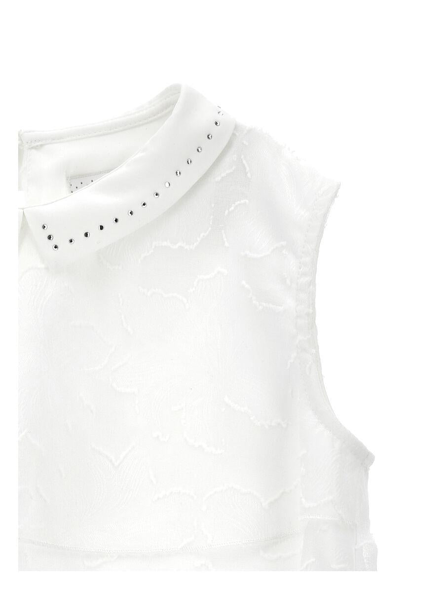 top con ricamo 71G3067990 0001 MONNALISA 