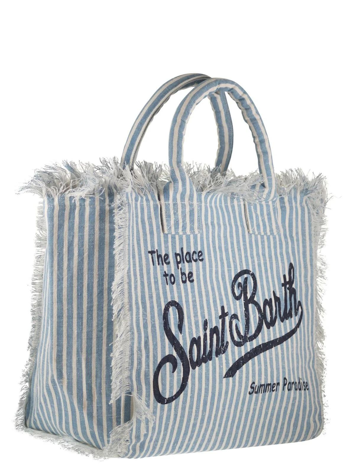 borsa vanity linen VANITY LINEN 00398 MC2 SAINT BARTH 