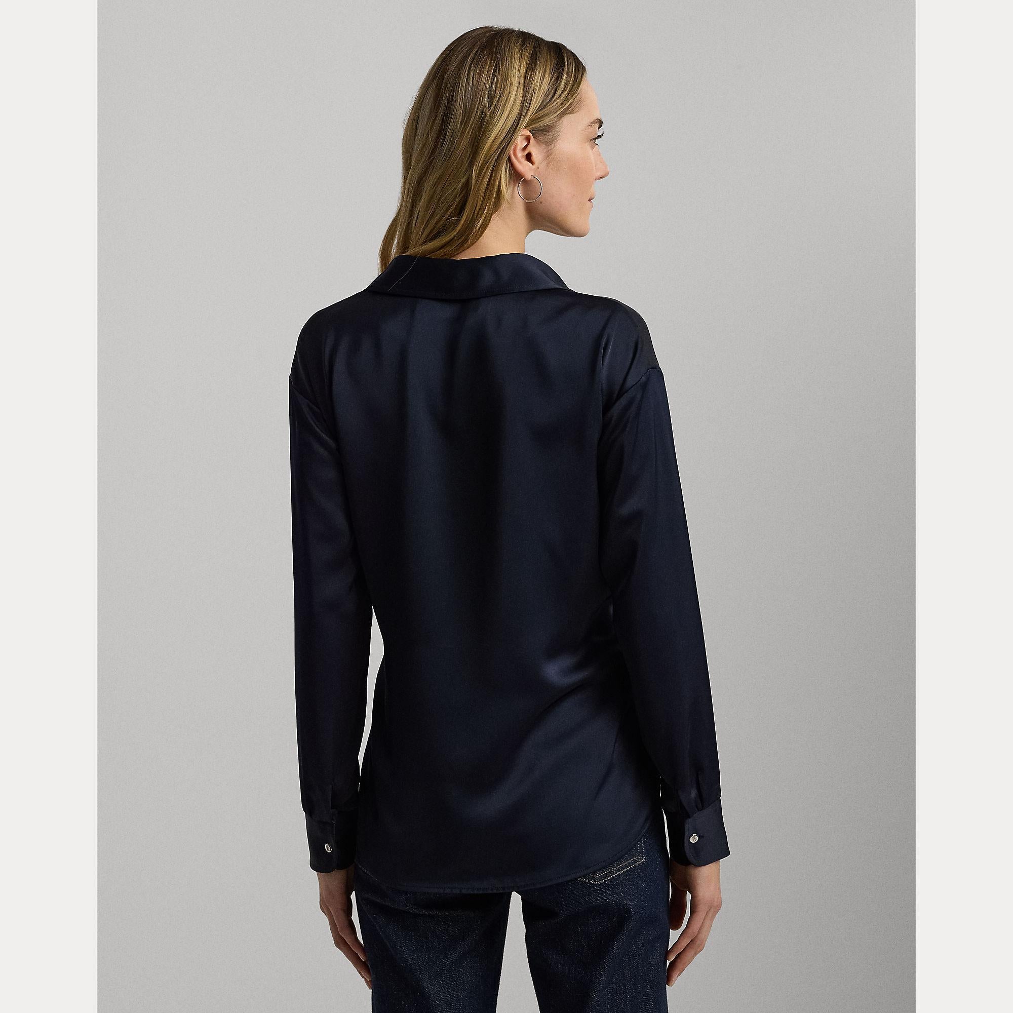 blusa charmeuse di raso 200-940215 001 LAUREN RALPH LAUREN 