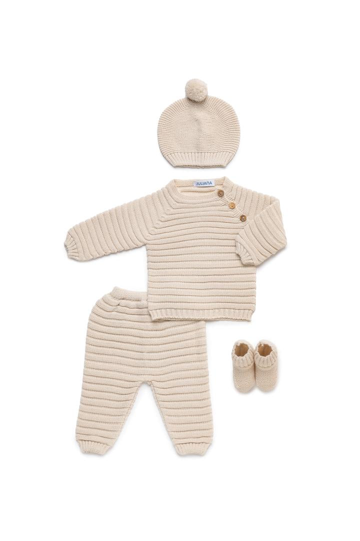 Completino neonato sonata 25550 CREMA JULIANA 