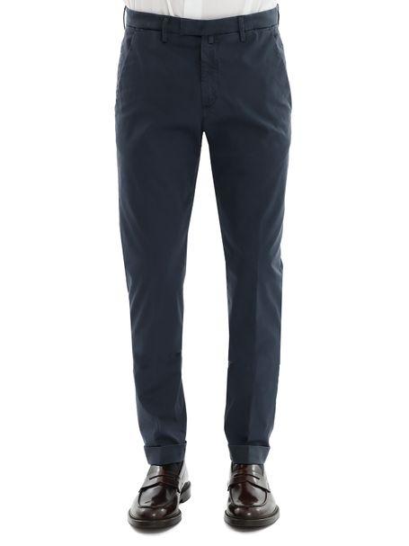 pantalone in raso elasticizzato BG03 325127 00011 BRIGLIA 