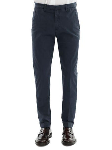pantalone in raso elasticizzato BG03 325127 00011 BRIGLIA 