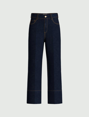 jeans denim cropped EMMCROPPED 001 EMME MARELLA 
