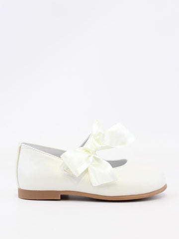 ballerina con fiocco in raso IT3029-114 PIEL CASIOPEA NACAR NUPCIAL CAMINITO 