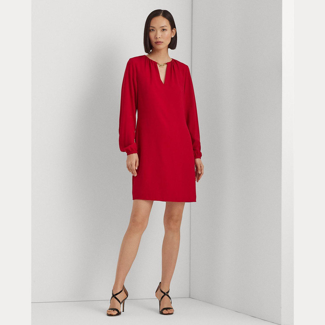 abito con dettaglio gancio 250-919769 002 LAUREN RALPH LAUREN 