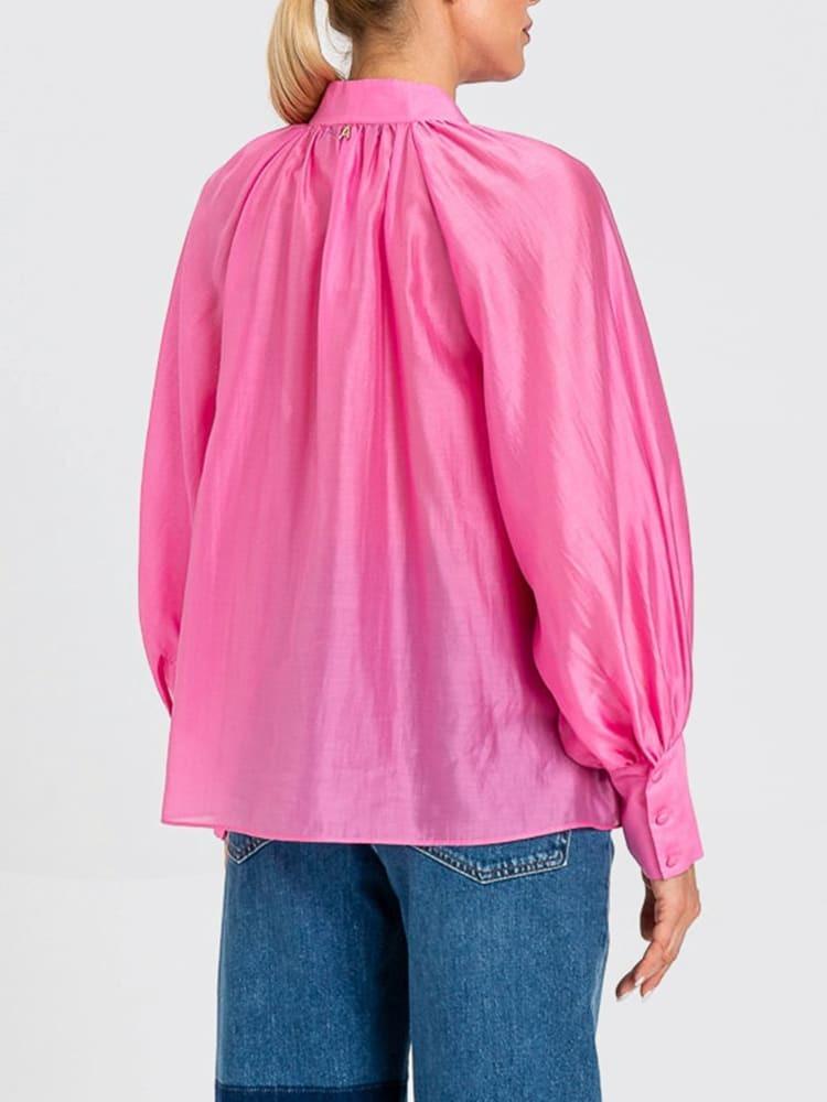 camicia con fusciacca 261AP2180 07207 TWINSET ACTITUDE 