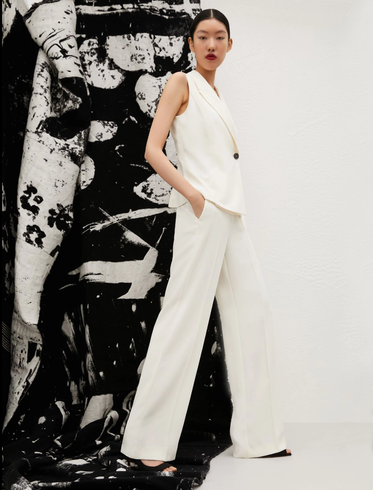 pantalone a vita alta CAVALLO 001 MARella 