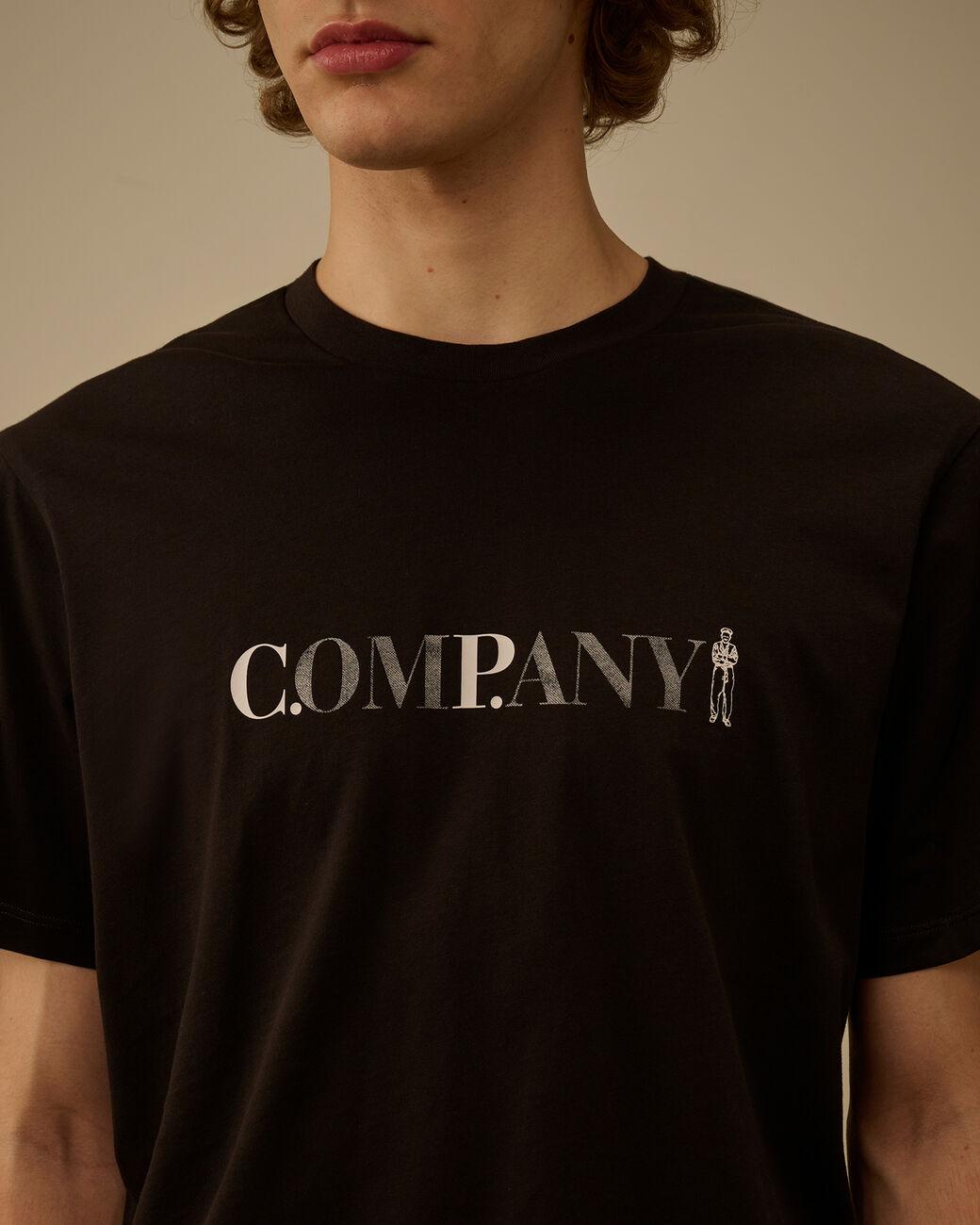 T-shirt 30/1 short 20CMTS085A 005100W 999 CP COMPANY 