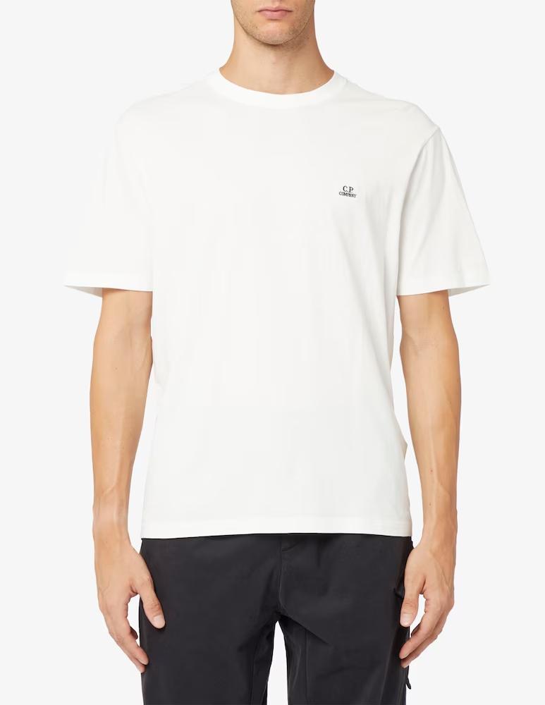 t-shirt con ricamo logo 17CMTS031A 005100W 103 CP COMPANY 