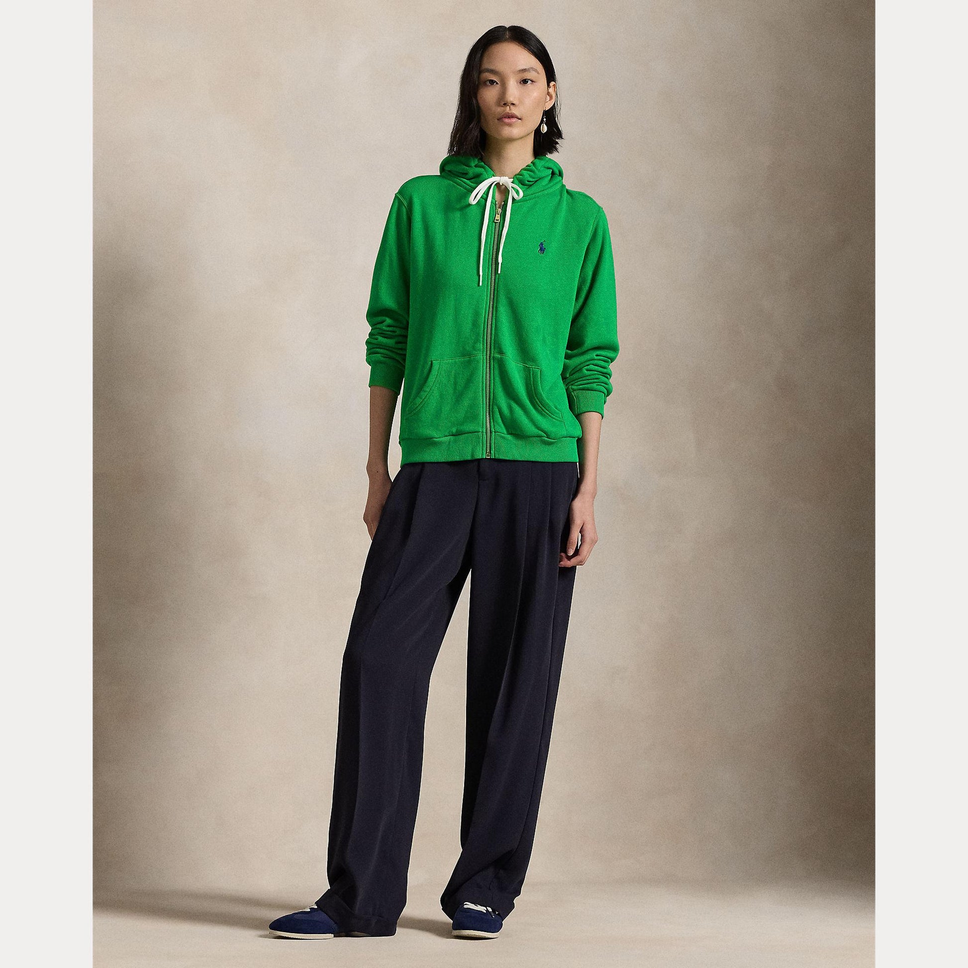 felpa full zip e cappuccio 211-935584 012 RALPH LAUREN POLO 