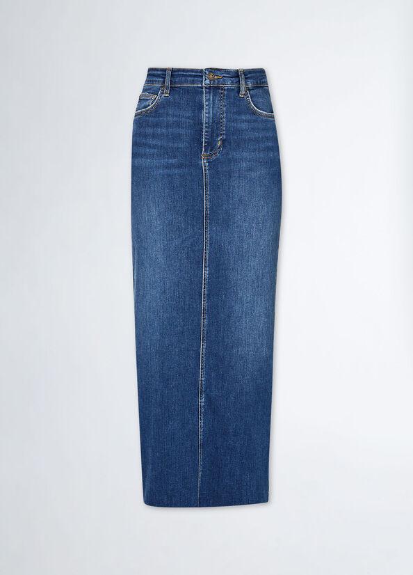 gonna lunga denim UF4105D4811 78525 liU JO 