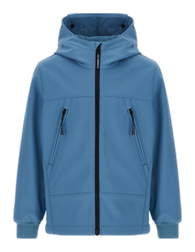 giubbino con occhiali iconici COS002L3A97 40589 CP COMPANY KIDS 