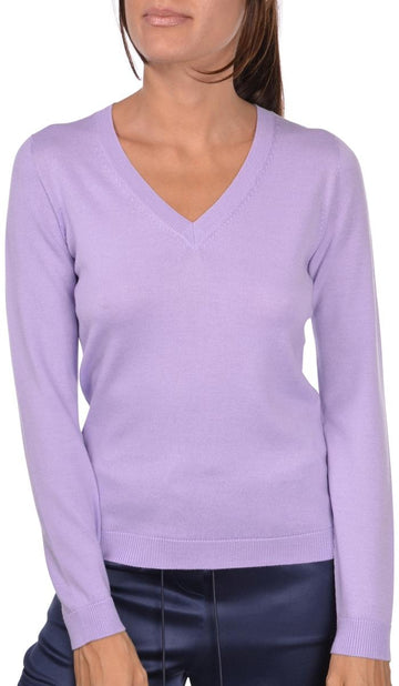 maglia in lana scollo a V 43232 14730 707 GRAN SASSO 