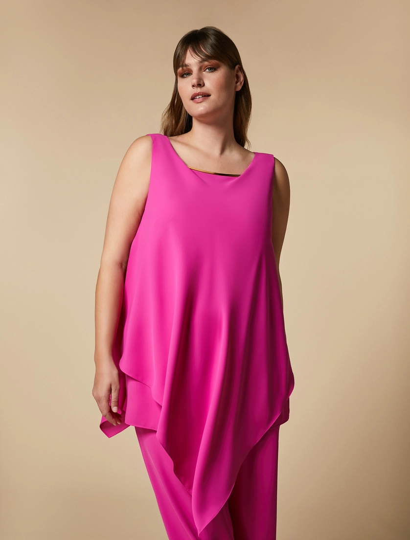 blusa asimmetrica CONIO 001 MARINA RINALDI 