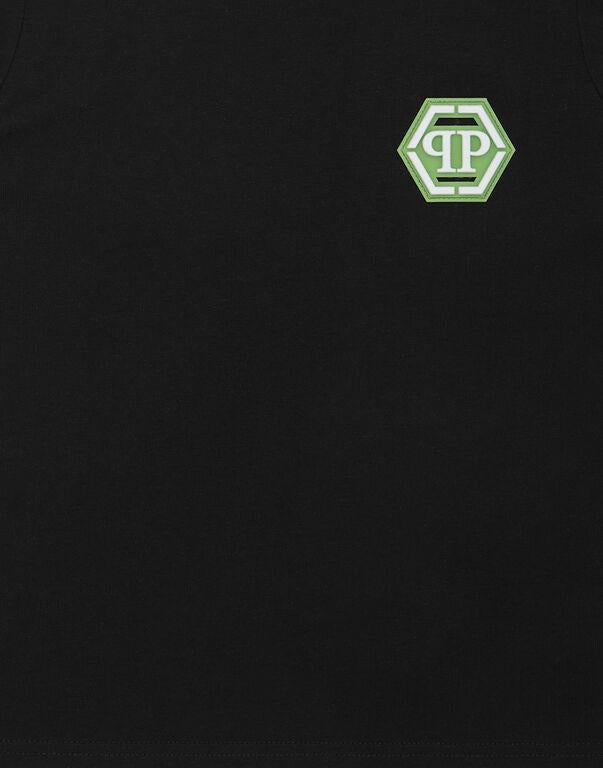 t-shirt con logo iconico SAECBTK1334 PJY002N 0205 PHILIPP PLEIN 