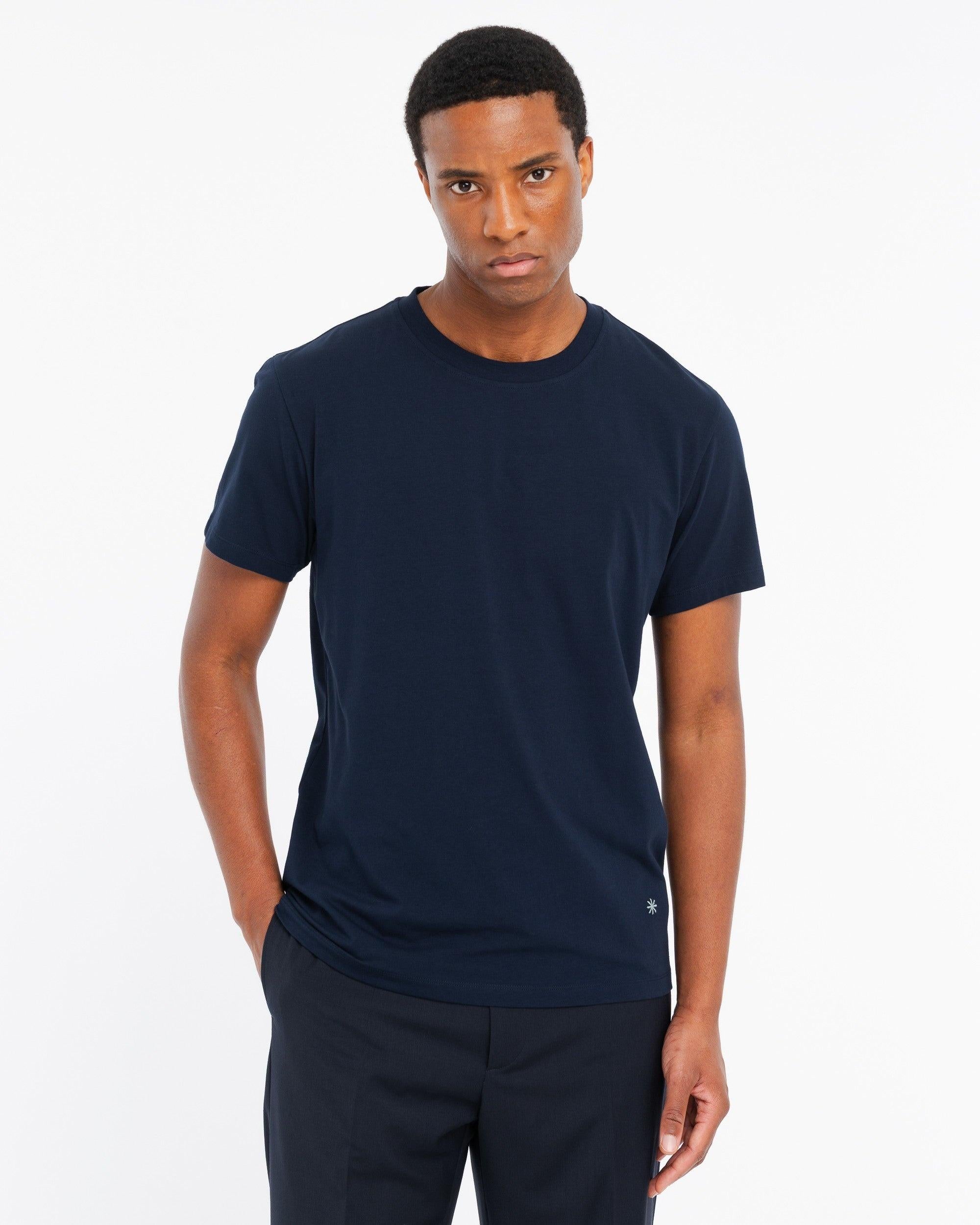 t-shirt in jersey di cotone stretch 4032M568 263284 89 MANUEL RITZ 