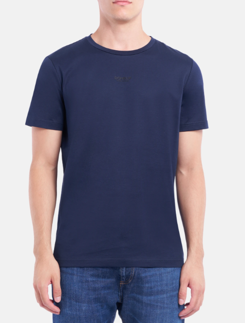 t-shirt logo in tono US198JF0271UDU6 890 DONDUP 