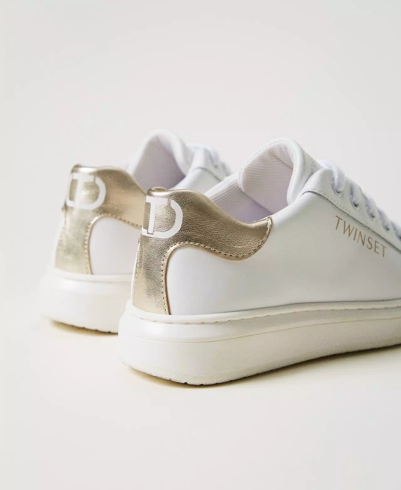 sneakers in pelle laminata 251GCJ010 12173 TWINSET GIRL 
