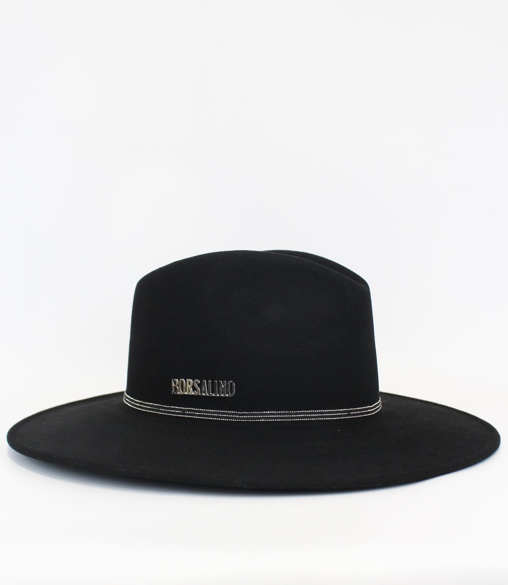 cappello in lana con cinta strass 450007 0420 BORSALINO 