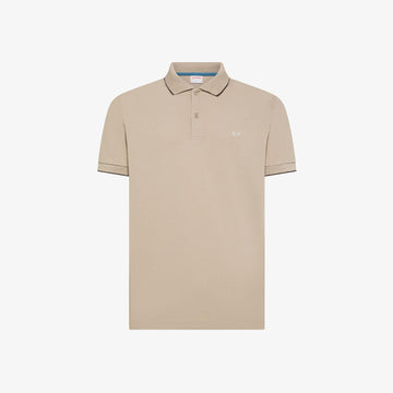 polo small stripe A36111 STONE SUN68 