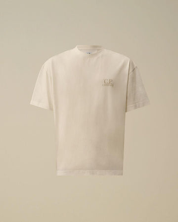 t-shirt printed graphics 20CMTS086A 005100W 103 CP COMPANY 