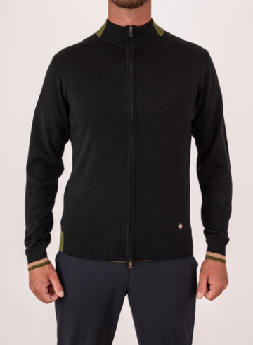 maglione full zip 3932M501 253807 99 MANUEL RITZ 
