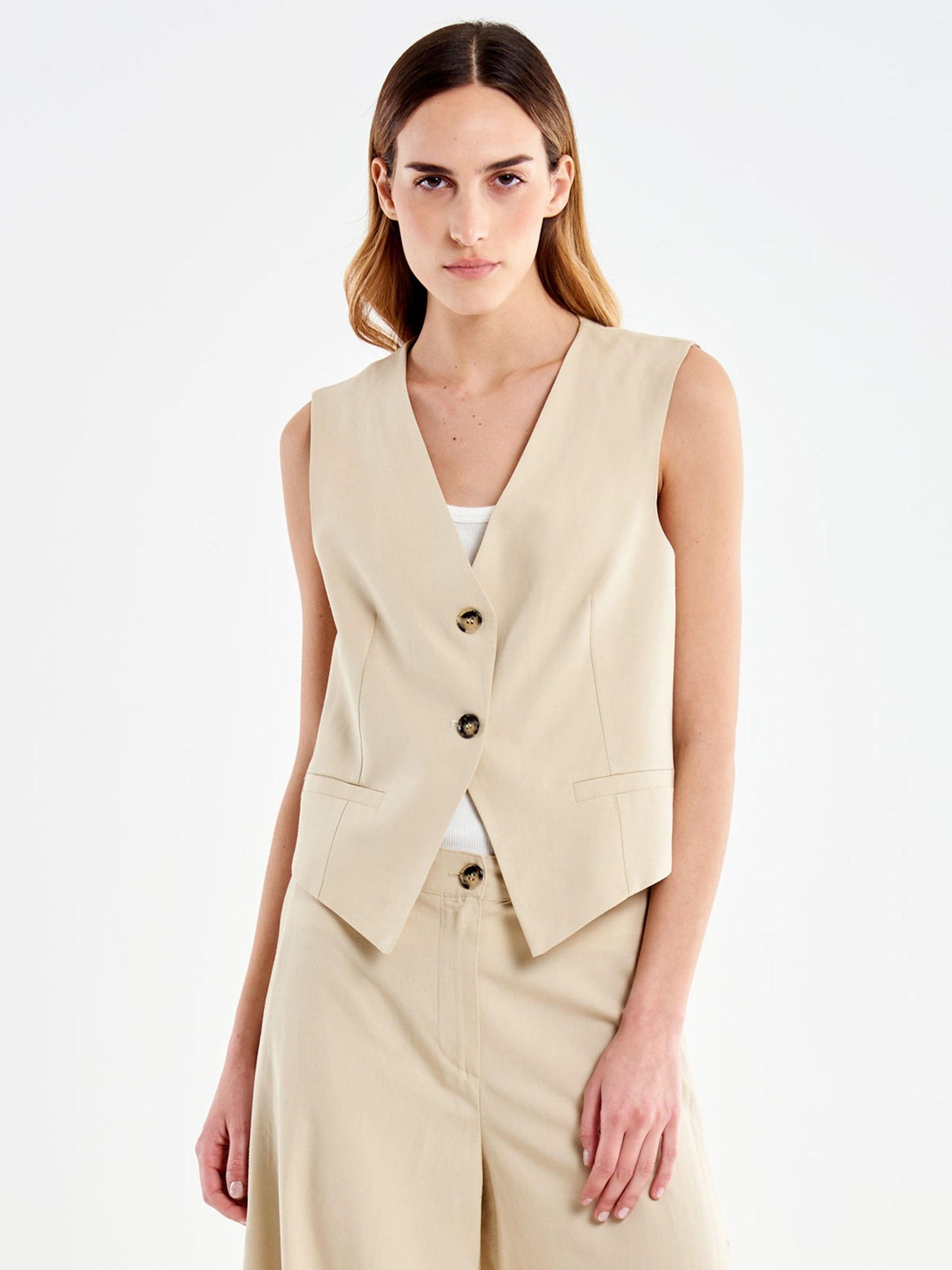 giacca gilet TAB1625 BEIGE VICOLO 