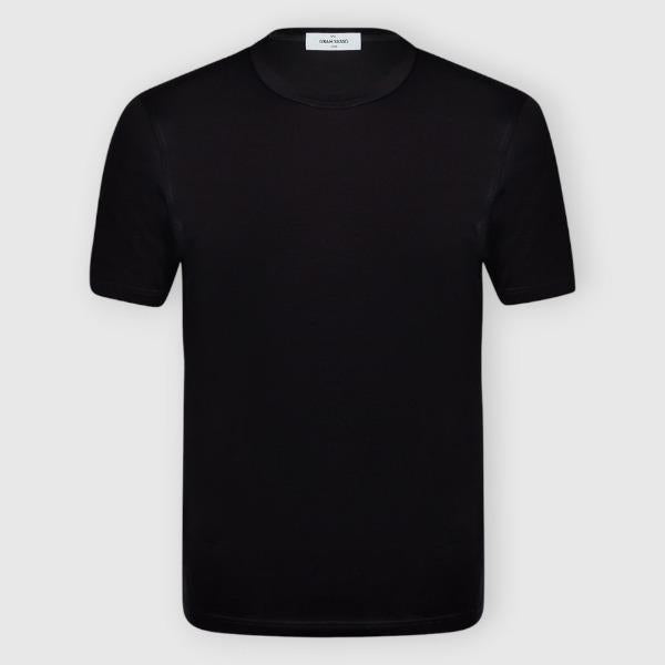T-shirt in filo di scozia 60133 74002 099 GRAN SASSO 