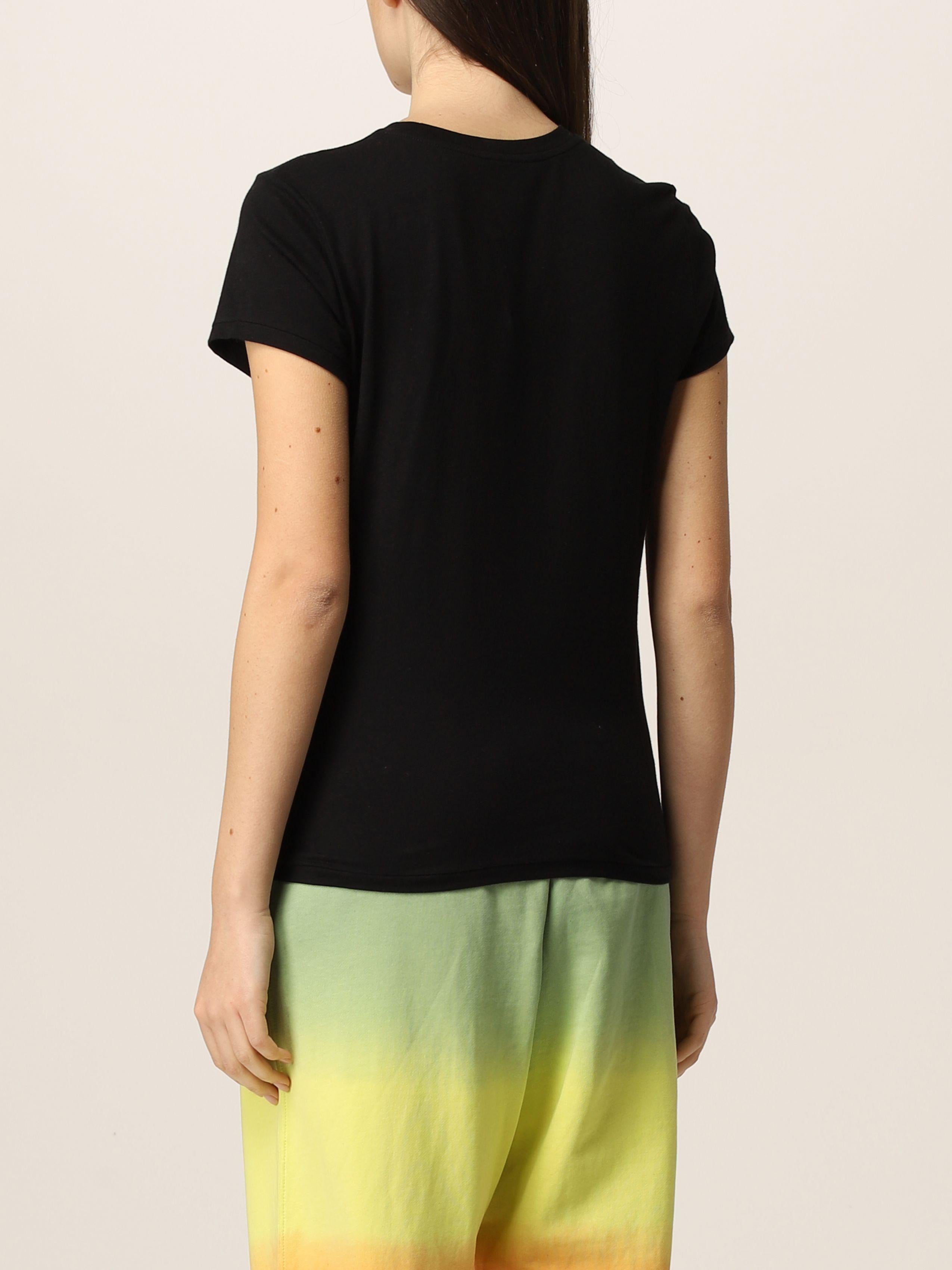 T-shirt con logo ricamato 211-847073 008 RALPH LAUREN POLO 