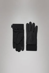RAINS guanti rains glove Black