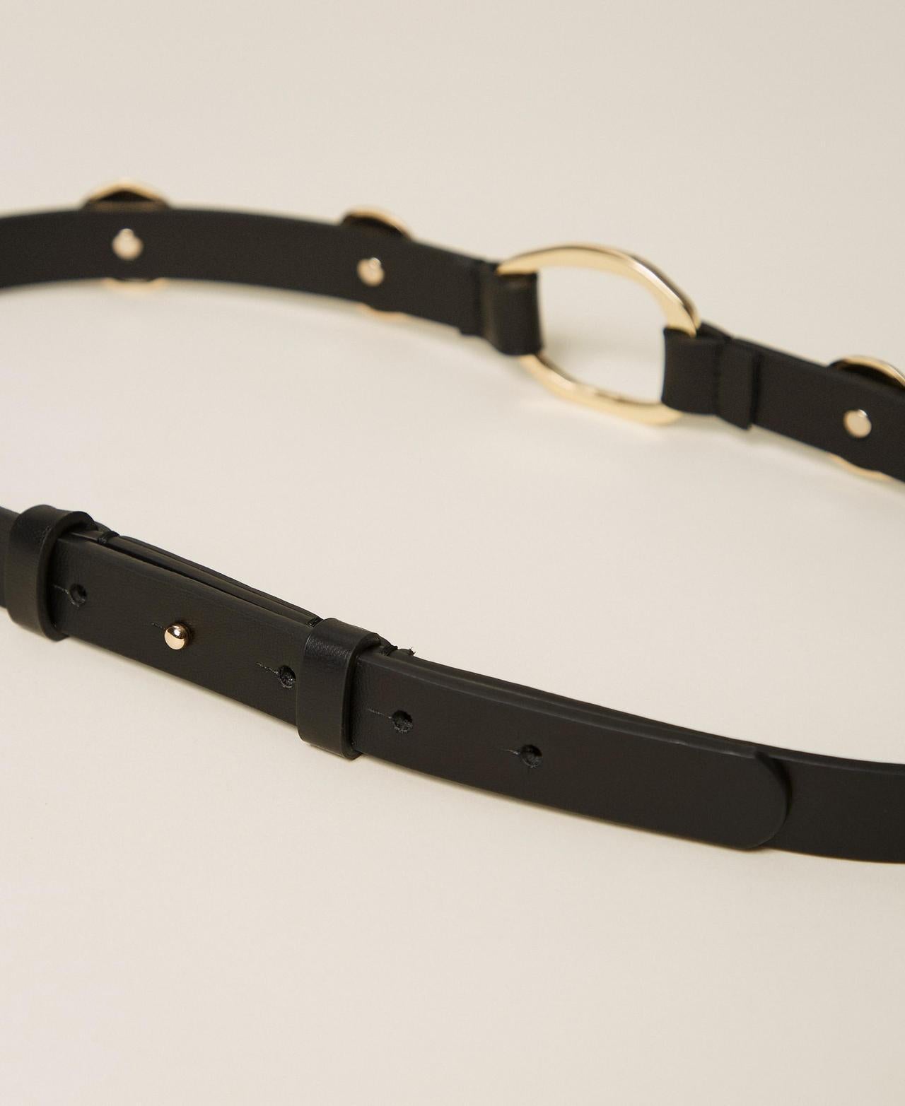 cintura con anelli e borchie 261TO5310 00006 TWINSET 