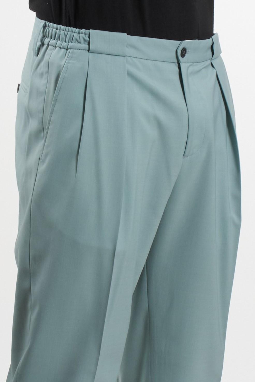 Pantalone portobello s doppia pinces PORTOBELLOS 325082 00132 BRIGLIA 