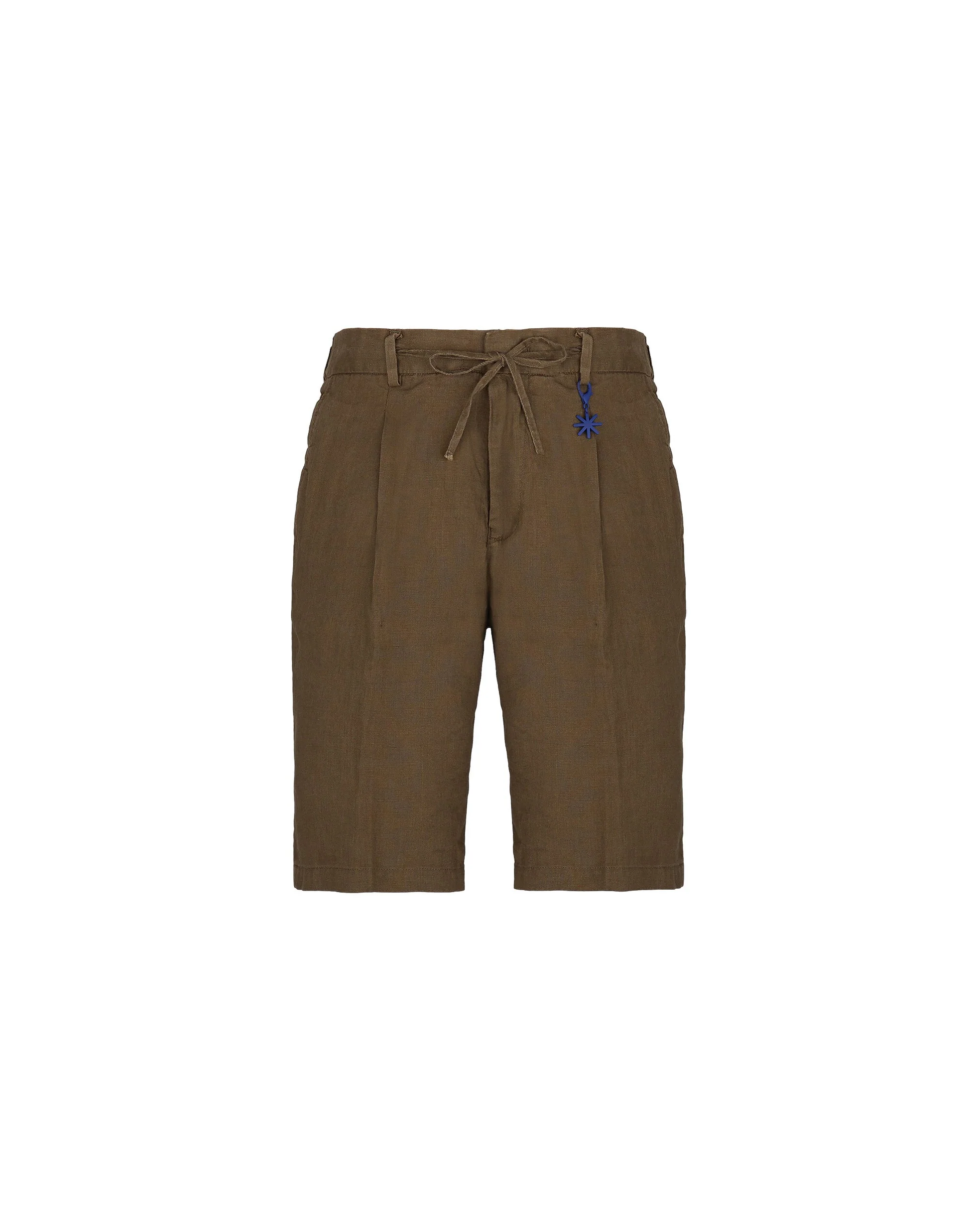 shorts pinces in lino 3632B1788LC 243408 38 MANUEL RITZ 