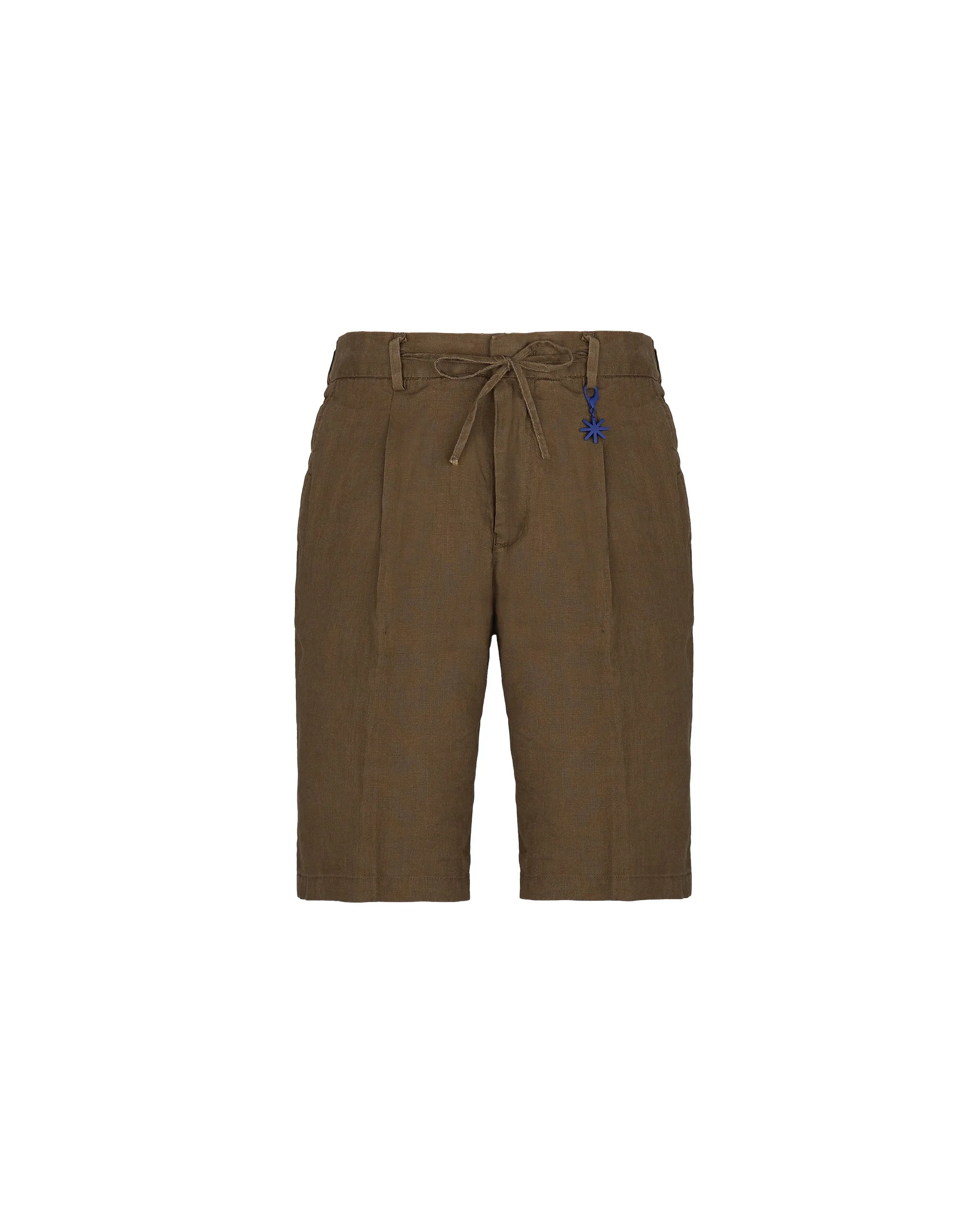 shorts pinces in lino 3632B1788LC 243408 38 MANUEL RITZ 