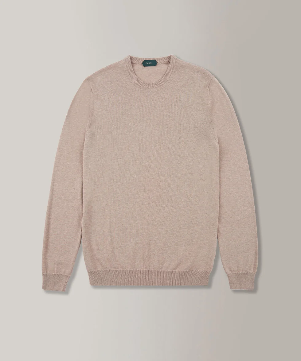 maglioncino in cotone girocollo 812472 ZY318 Z3998 ZANONE 