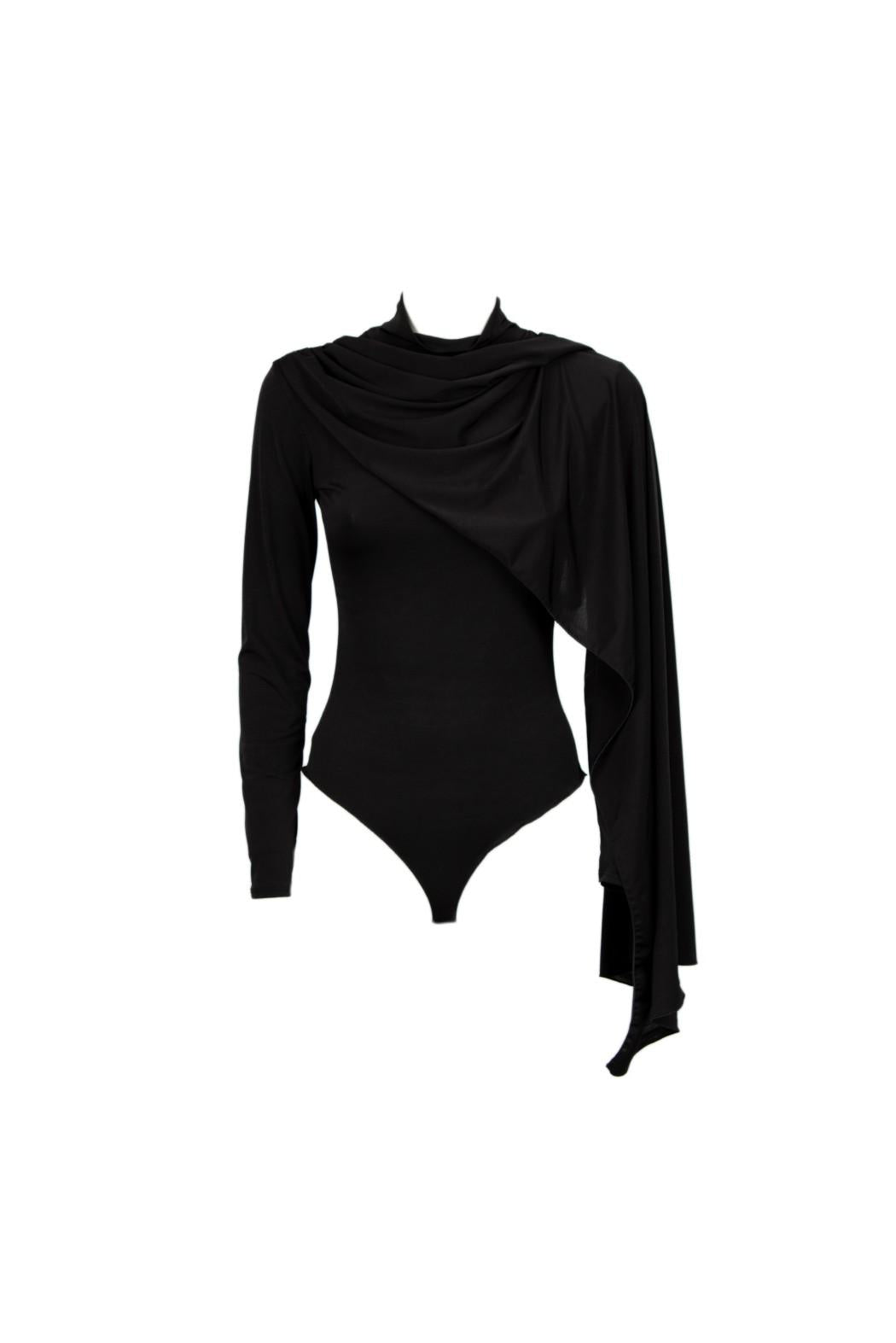 body aderente GAVELLO 150W5D6 NERO ODI' ODI' 
