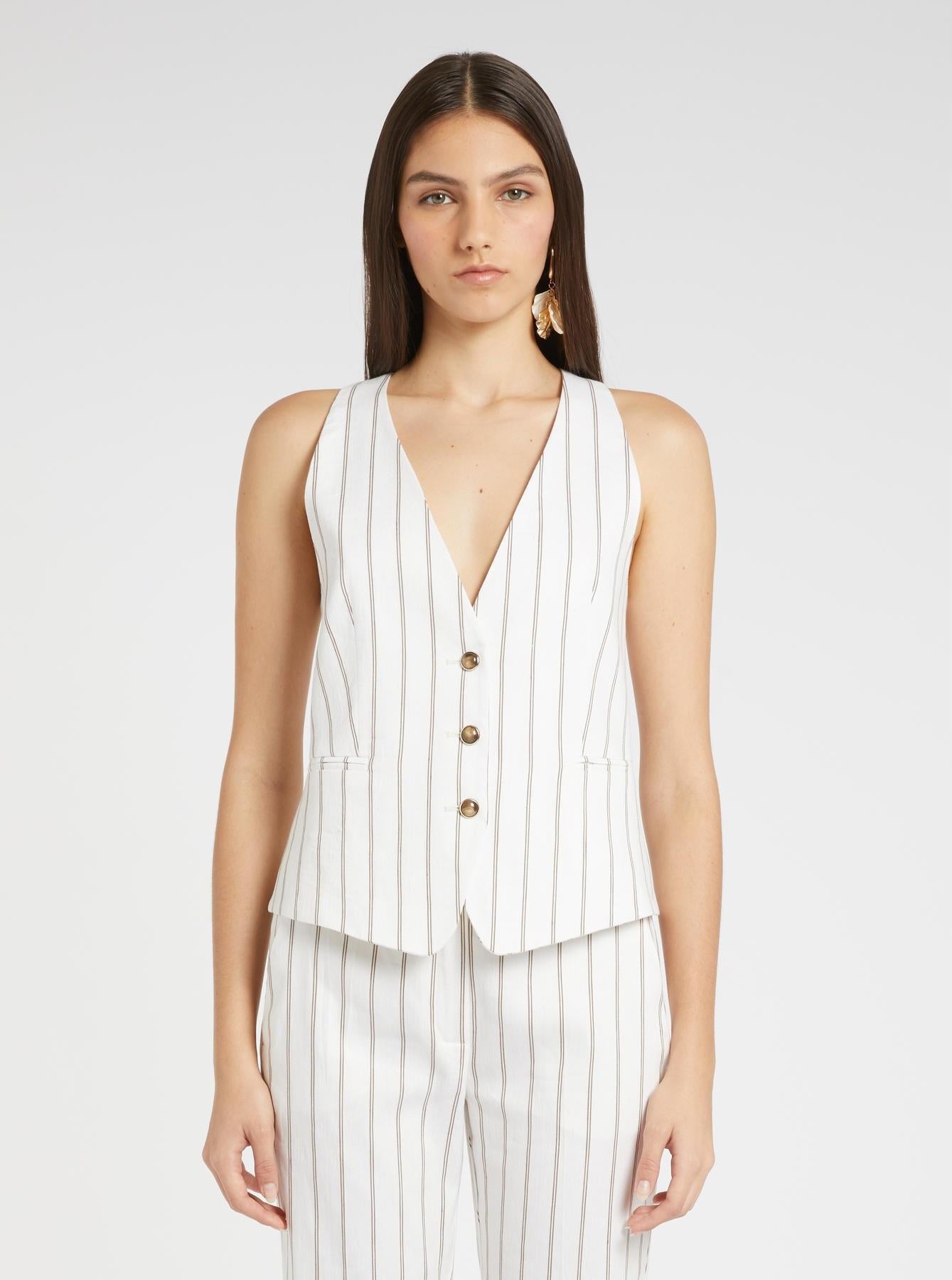 gilet gessato MLLTESO 001 MARella 