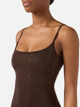 abito con strass EVY 01830L MC2 SAINT BARTH 