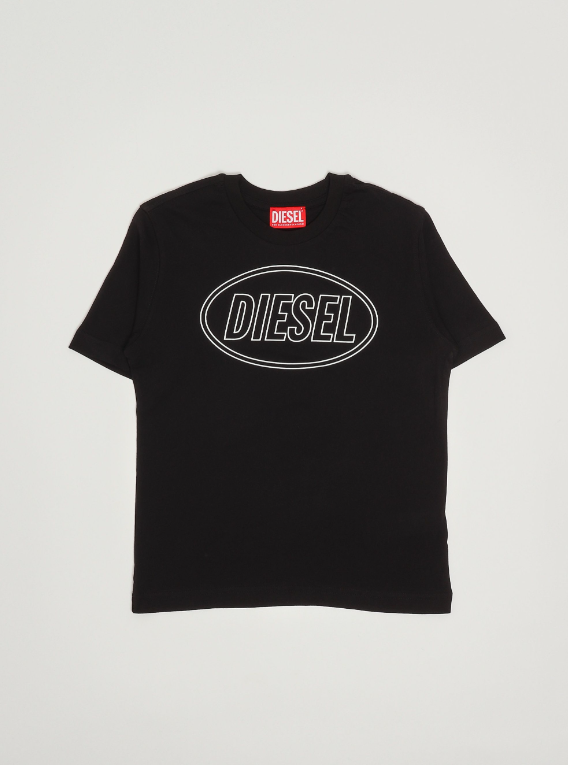 t-shirt con logo J02582 0GRAI K900 DIESEL 