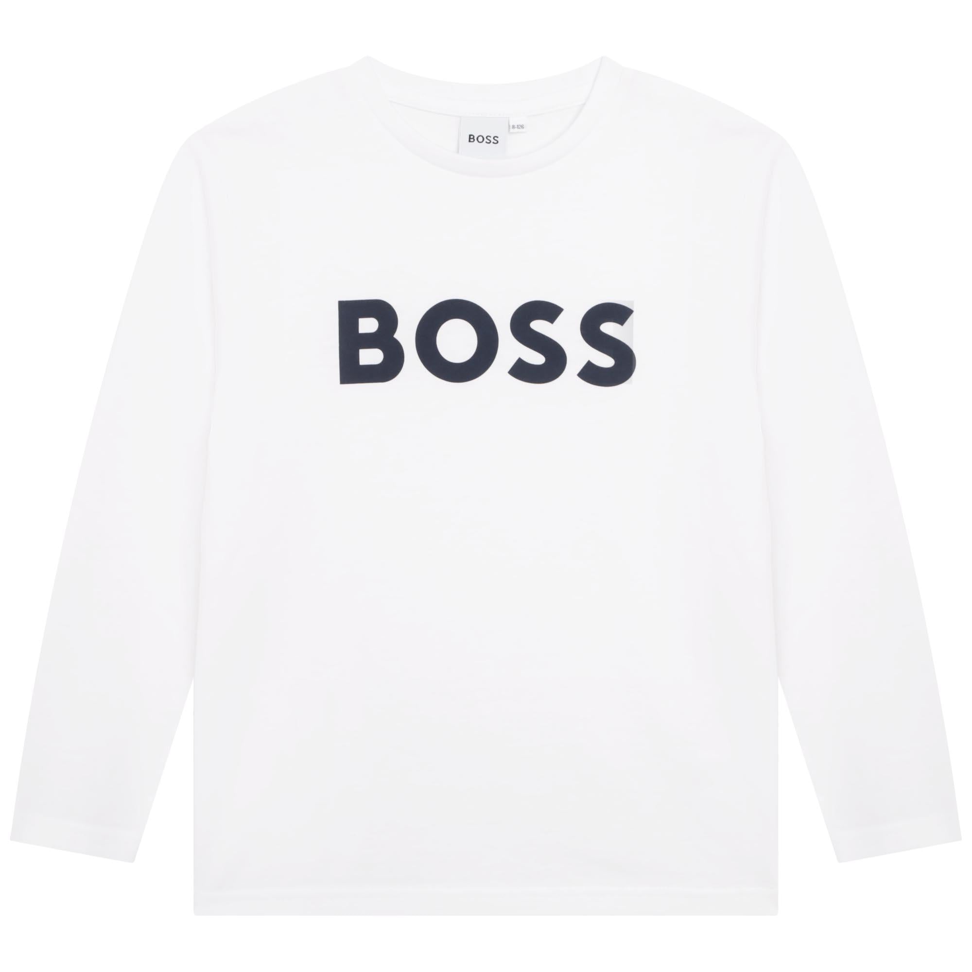 t-shirt con logo J25P25 10P BOSS 