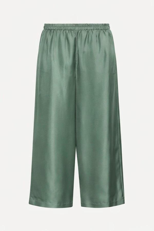 pantalone in seta MLMQUIZ 003 MARella MONOCHROME 