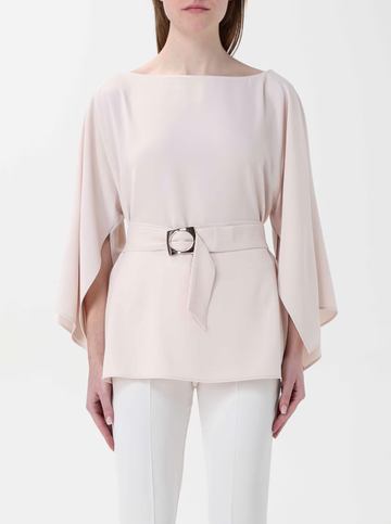 blusa con scollo a barca H.M2930.4244 NUDE HANITA 