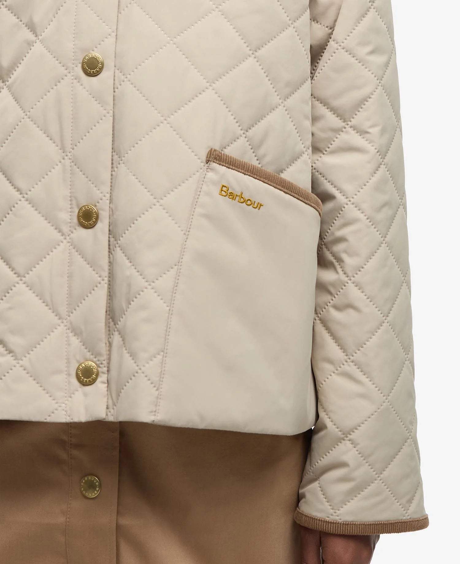 Giacca trapuntata anise LQU1813 LQU SN11 BARBOUR 
