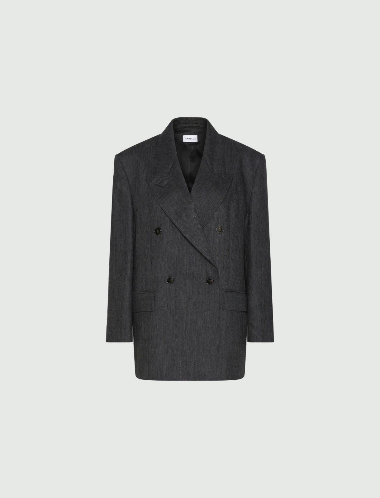Blazer doppiopetto in lana CRASSO 004 MARella 