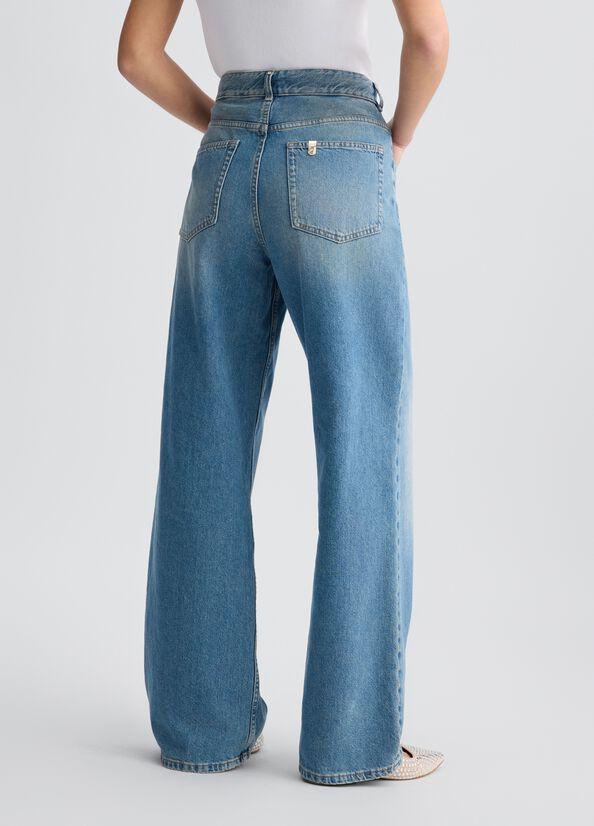 jeans baggy a vita alta UA5149D4666 78869 liU JO 