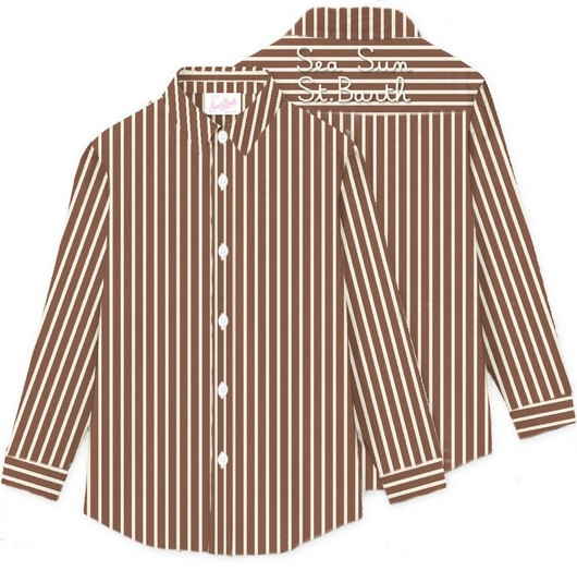 camicia brigitte BRIGITTE 06110H MC2 SAINT BARTH 