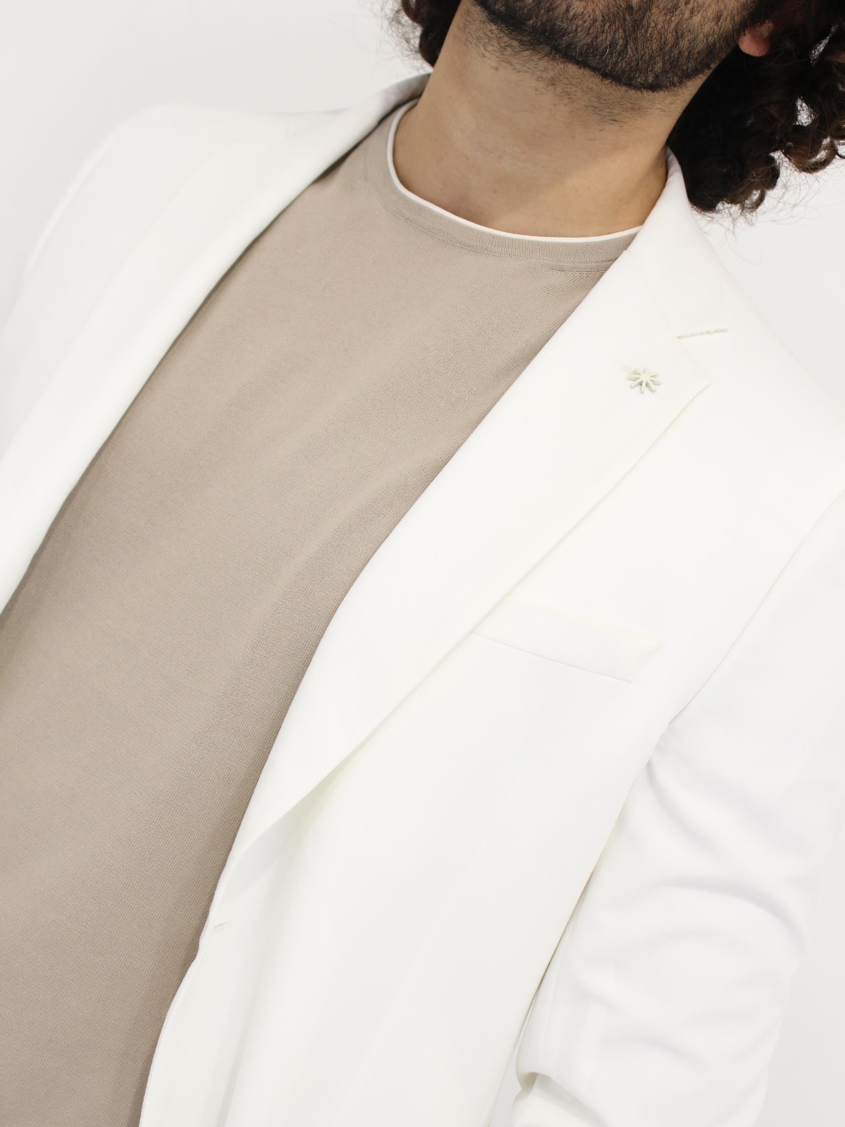 Abito pastello uomo slim fit 3432A3109 233270 03 MANUEL RITZ 