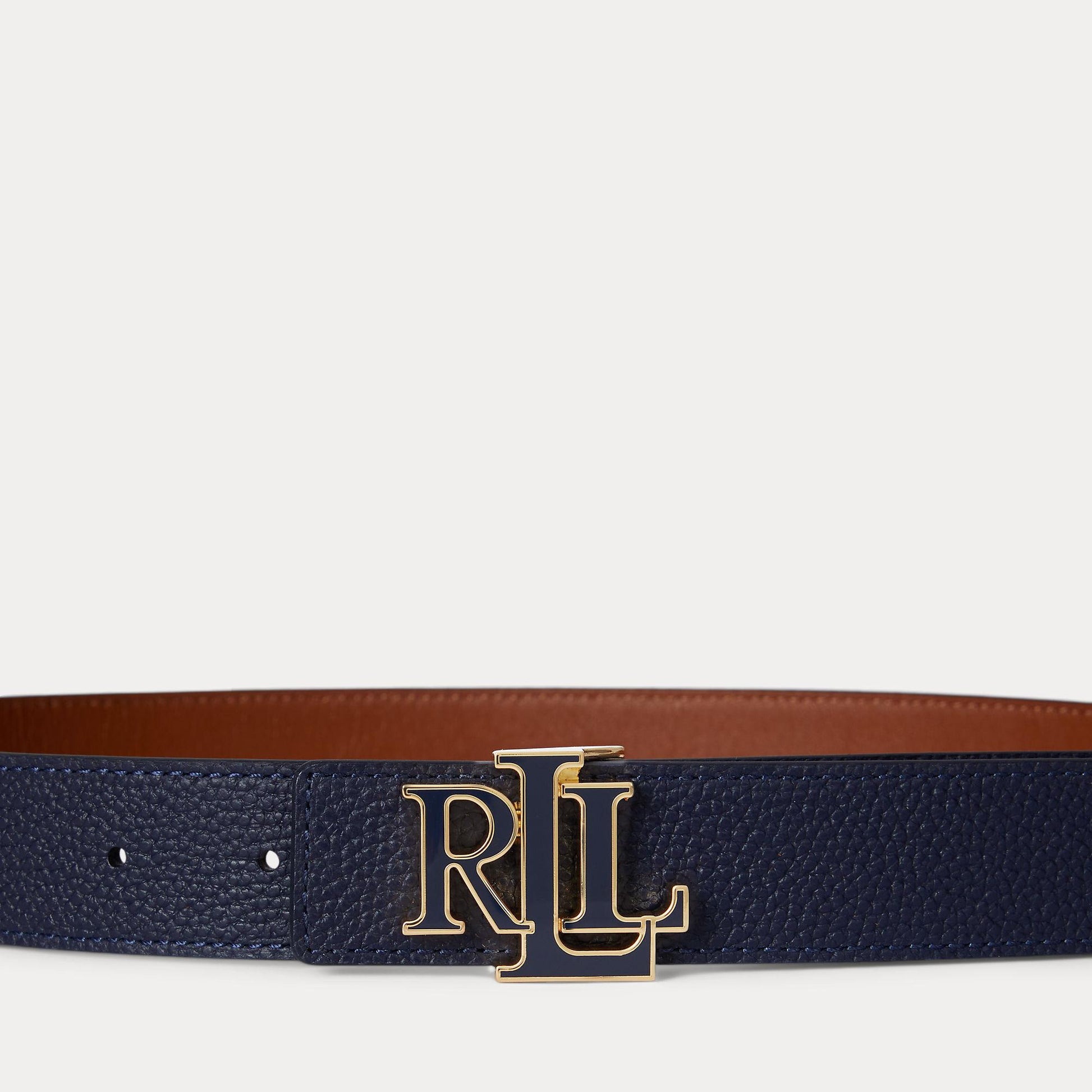 cintura reversibile in pelle martellata 412-P04417 001 LAUREN RALPH LAUREN 