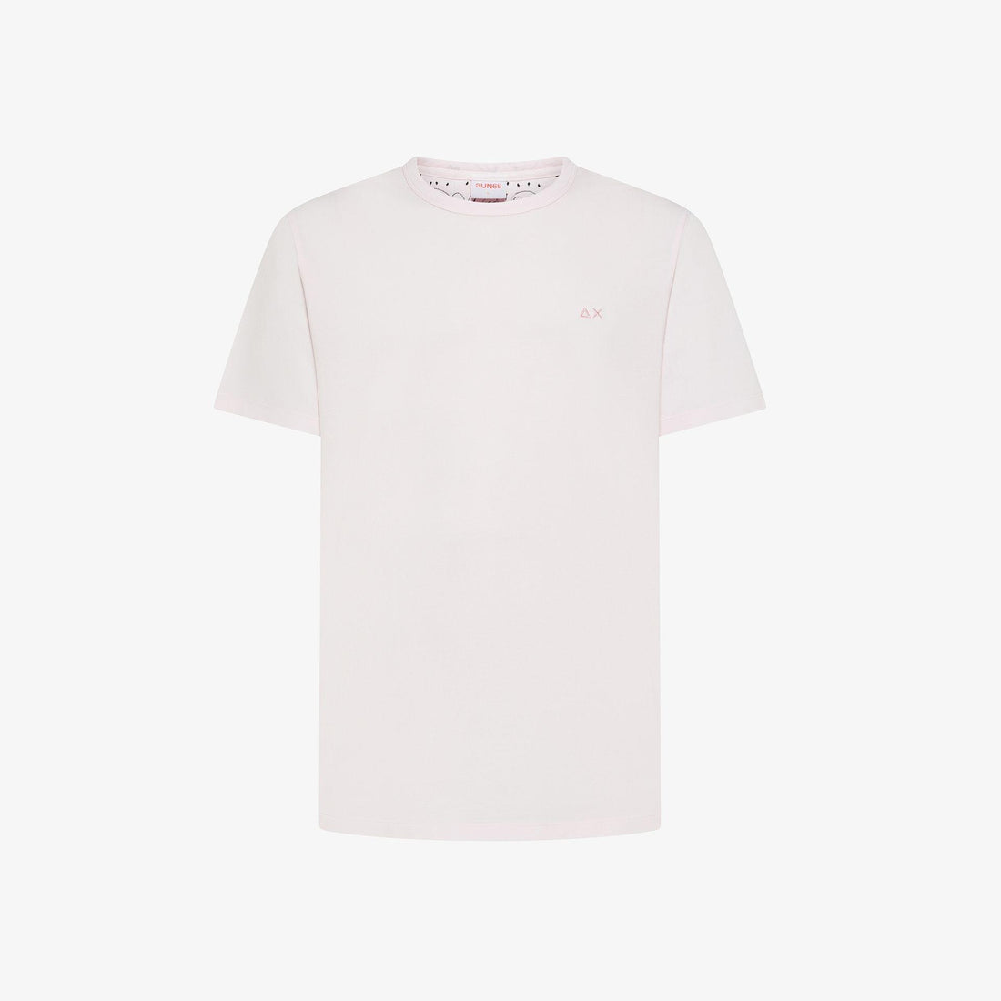 t-shirt maniche corte con logo T36123 ROSA SUN68 